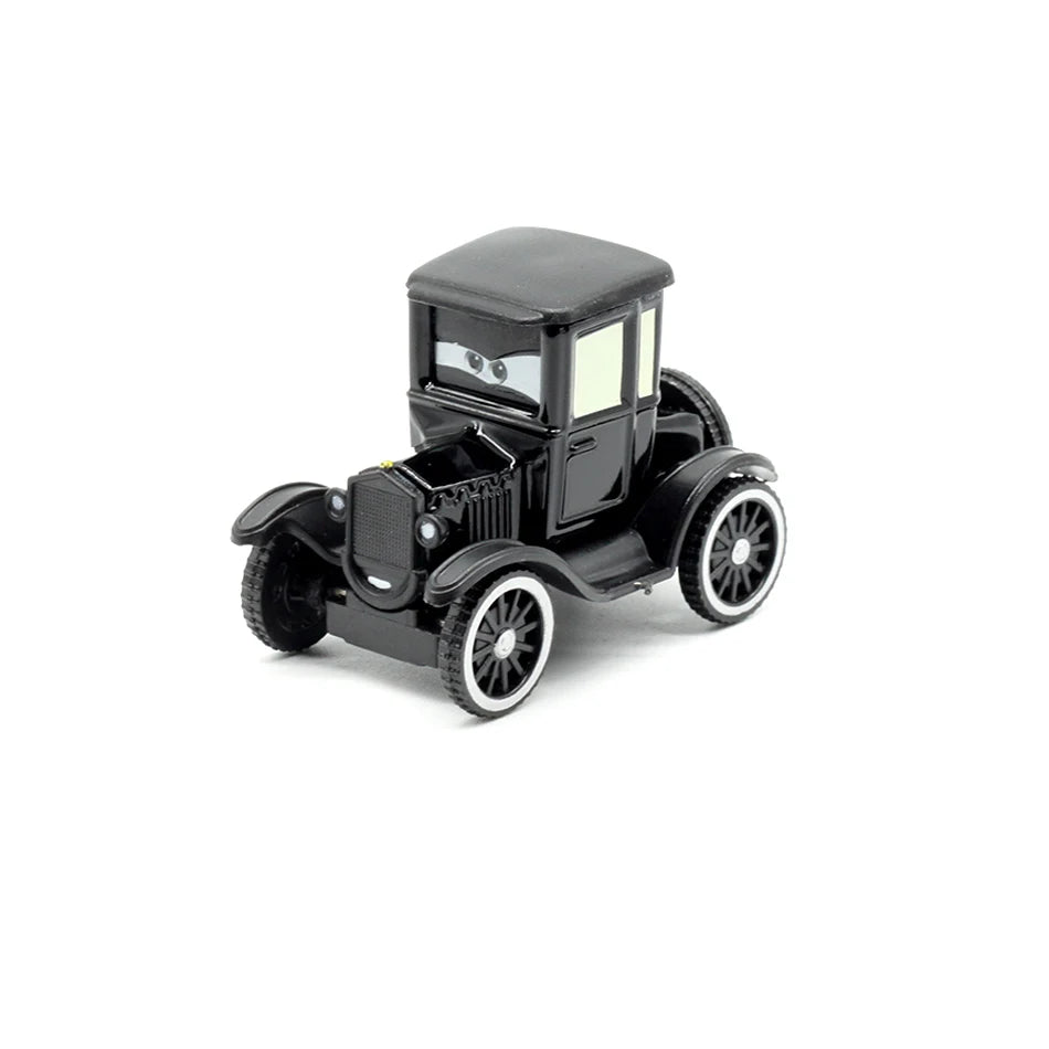 2026 NEW Disney Pixar Car Lightning McQueen The King Mater 1:55 Diecast Metal Alloy Model Car Toy for Kids Birthday Gift New Yea