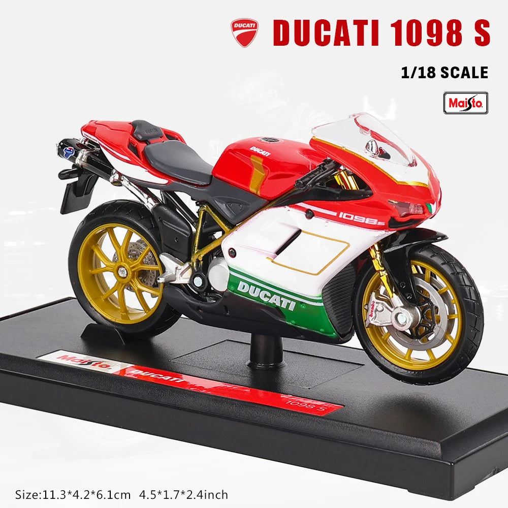Maisto 1:18 YAMAHA MT-07 MT-10 Ducati Kawasaki KTM Suzuki BMW Multiple models Ultra Limited Alloy Motorcycle Model Toy Car