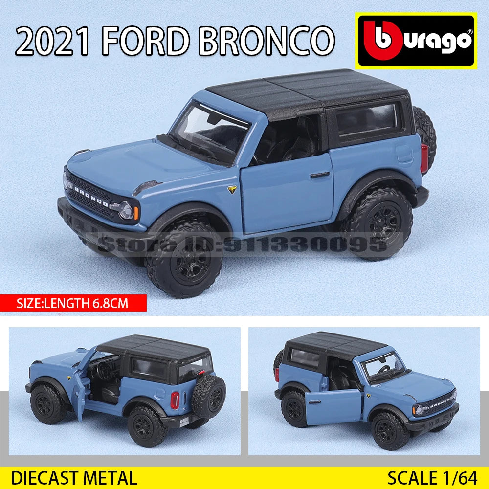 Bburago 1:64 GOLF GT 2017 2020 mustang shelby gt500 Car Model Collection Kids Xmas Gift Toys for Boys Ferrari  Benz Volkswagen