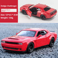 1:32 Simulation 1970 Dodge Charger Alloy Sports Car Model Pull Back Luxury Car Toy Gift Ornaments