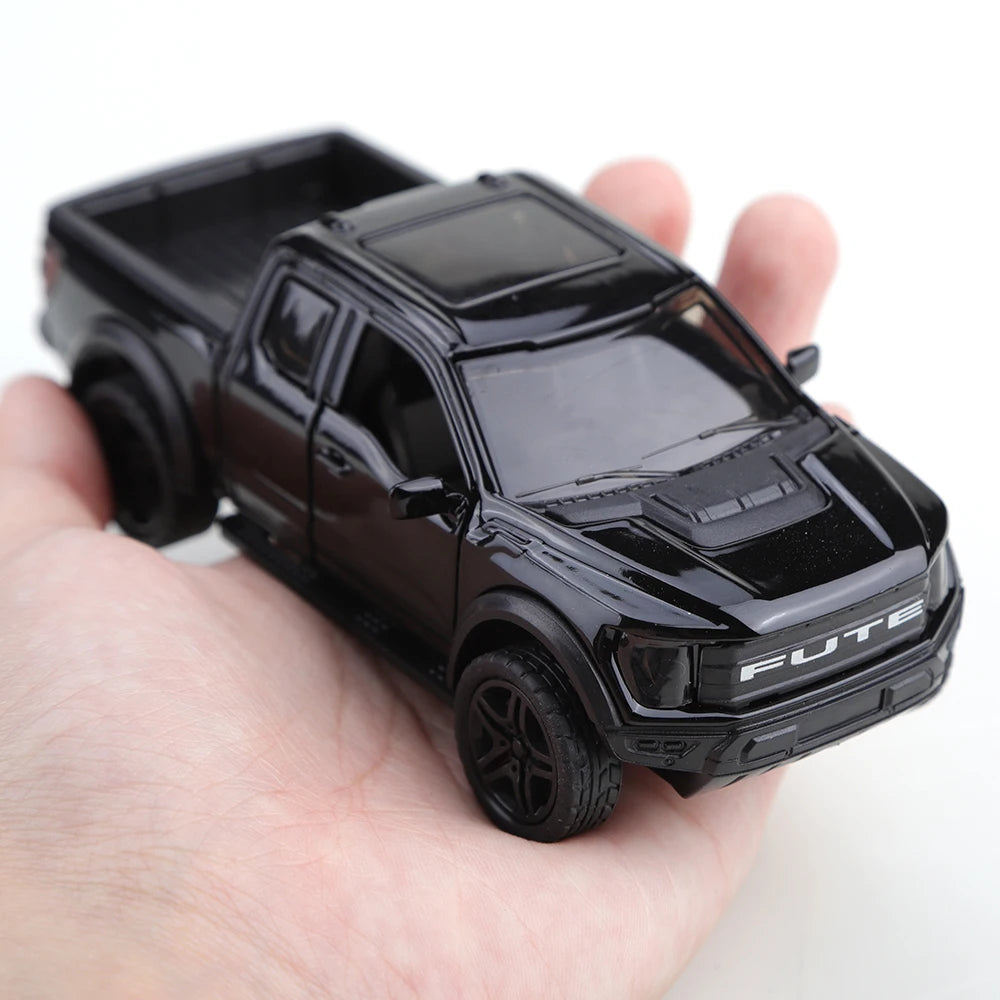 (Bagged) 1/36 New Muscle FUTE Pickup Truck, Pull-back Toy Car, Boy's Toy, Die-cast Metal, Best Pickup Truck Toy