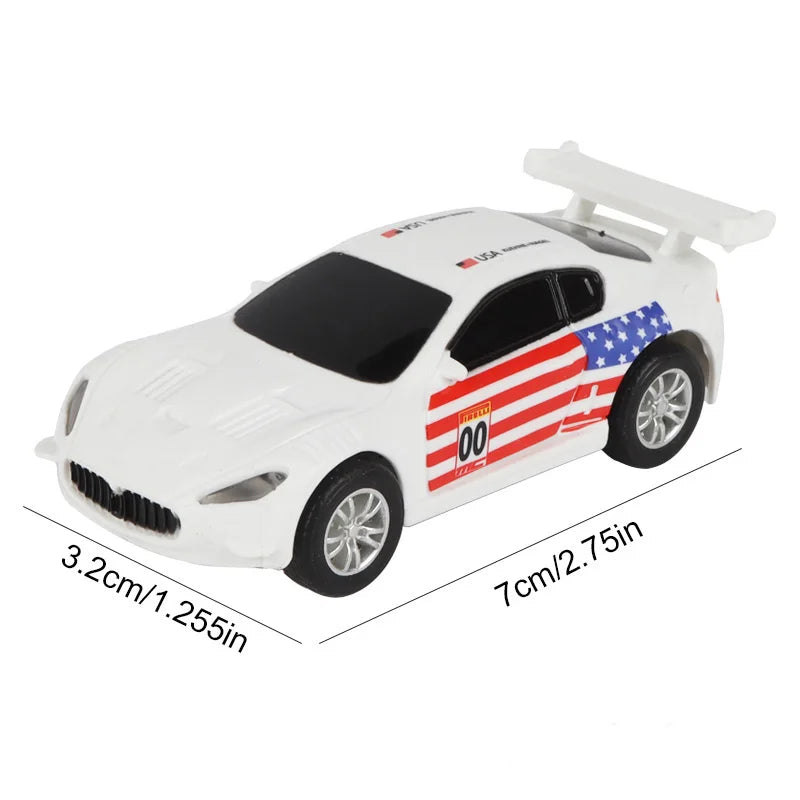 Analog Slot Car For Carrera Go  Scalextric 1 64 1/64 1:64 Scale Electric High Speed Race Track Polizei Racing Cars Vehicle Toy