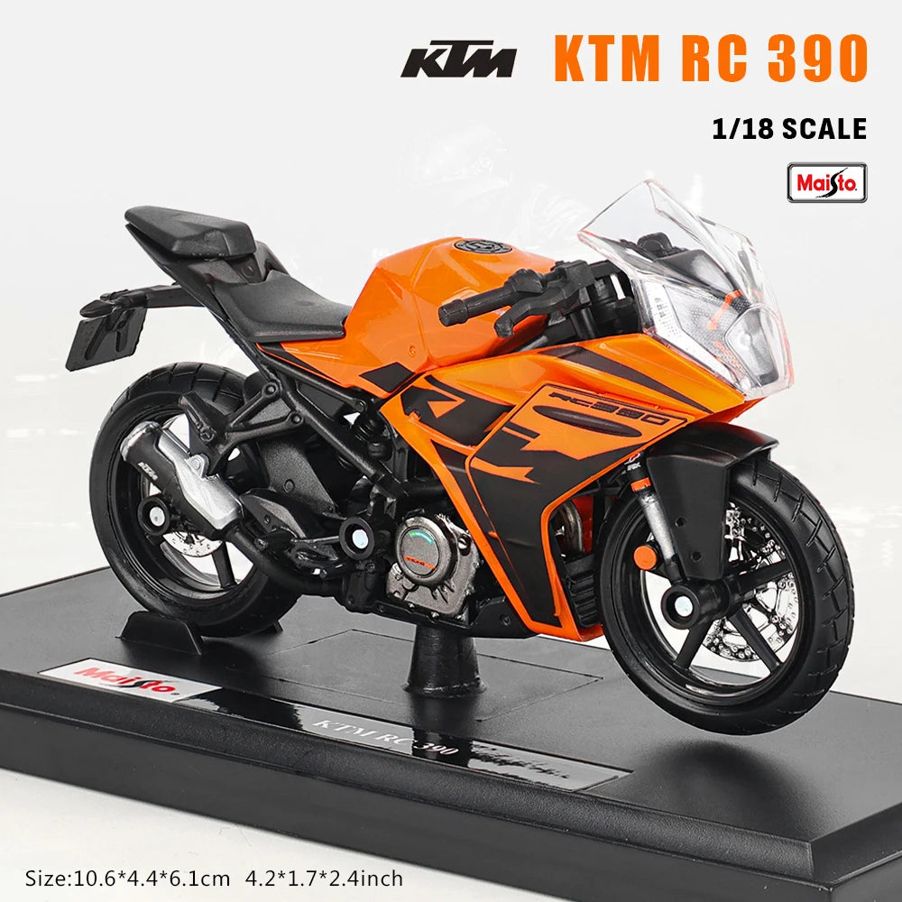 Maisto 1:18 YAMAHA MT-07 MT-10 Ducati Kawasaki KTM Suzuki BMW Multiple models Ultra Limited Alloy Motorcycle Model Toy Car
