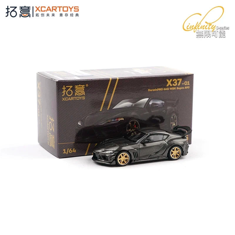 Xcartoys x Pop Race 1:64 EVA RT TYPE-08 087X PANDEM S13 SINGER SKYLINE GTR V8 DRIFT Diecast Model Car