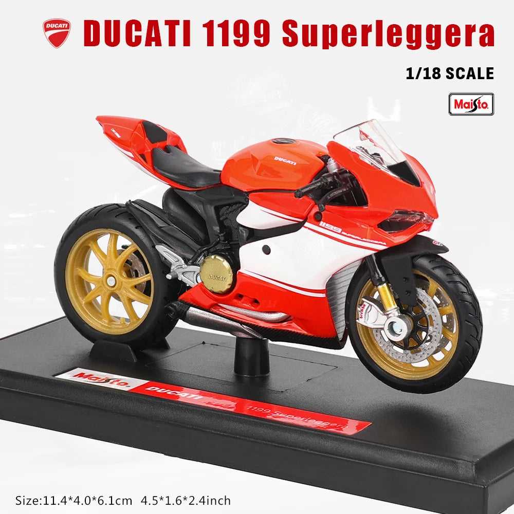 Maisto 1:18 YAMAHA MT-07 MT-10 Ducati Kawasaki KTM Suzuki BMW Multiple models Ultra Limited Alloy Motorcycle Model Toy Car
