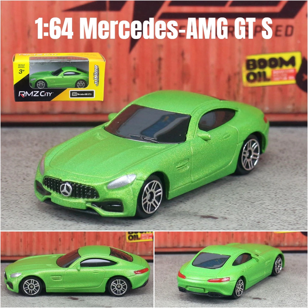1/64 RMZ CiTY Diecast Toy Car Model Miniature 3-inch Free Wheels Collection Suitable for Hot Wheels Gift for Children Boys Kid