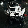 Super handsome gift off-road vehicle alloy car model children's toy door opening car model gift ornament
