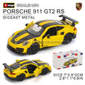 Bburago 1:64 golf Porsche 911 Shelby Raventon Mustang Lamborghini Collection Series Car Die Casting Model Children's Gift Toy