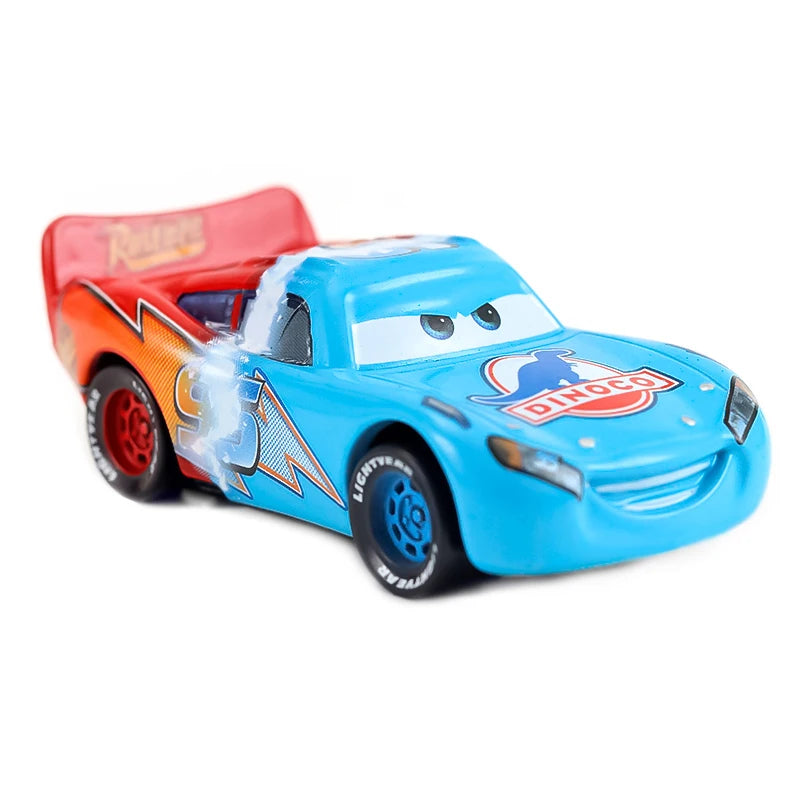 Disney Pixar Cars Toy Lightning McQueen Series 1:55 Diecast Model Basic Styles And Plated Version Children's Alloy Toy Car