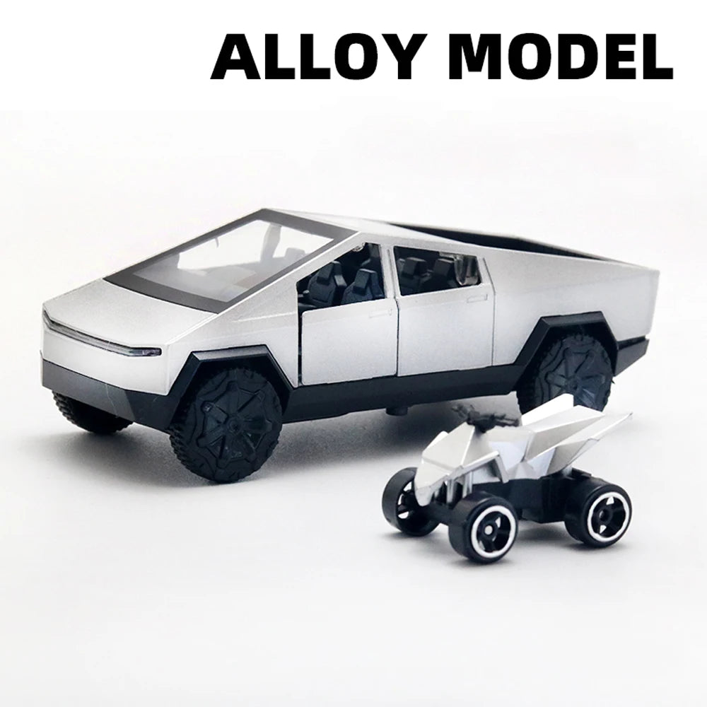 1:36 Collection Truck Alloy Simulation Toy Car Metal Model Diecasts Vehicles Pickup Car Decoration Kid Boys Toys Christmas Gifts