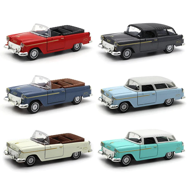 1:32 Alloy Classic Car Model Toy Car Decoration Pull-Back Car Model Die Cast Car Model Toy