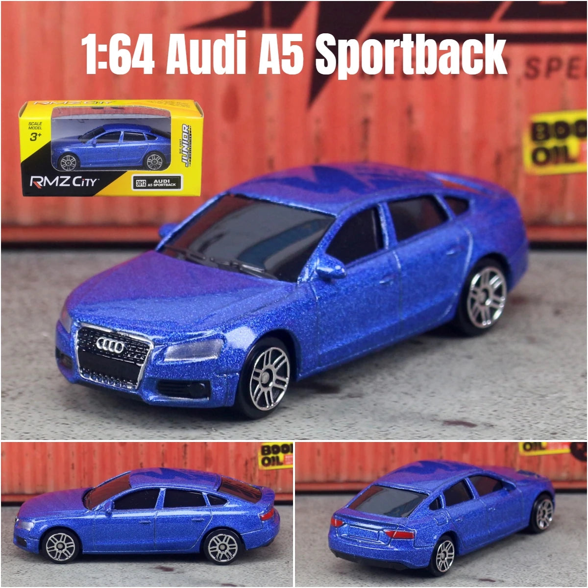 1/64 RMZ CiTY Diecast Toy Car Model Miniature 3-inch Free Wheels Collection Suitable for Hot Wheels Gift for Children Boys Kid