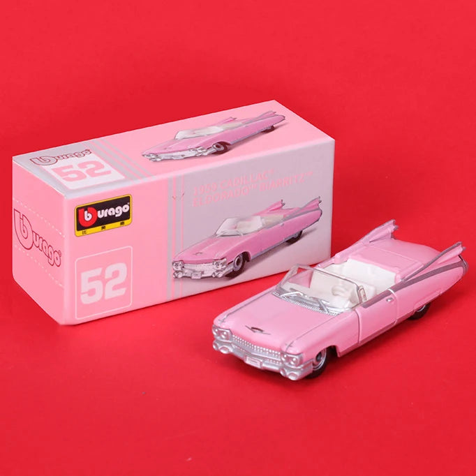 Bburago 1:64 golf Porsche 911 Shelby Raventon Mustang Lamborghini Collection Series Car Die Casting Model Children's Gift Toy