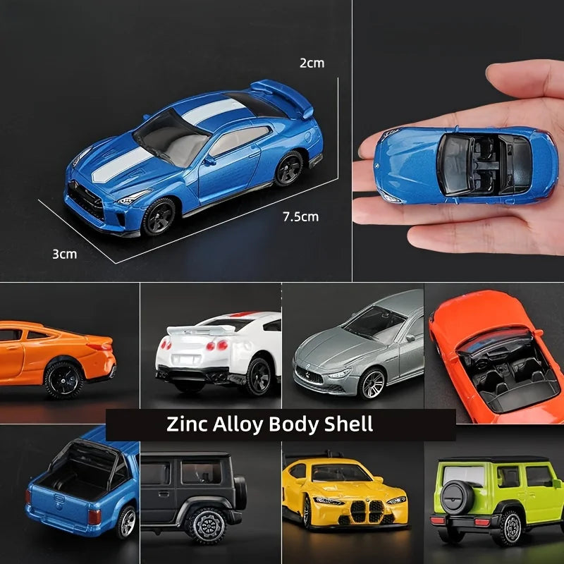 CCA 1/64 Toy Car Model Suitable For Hot Wheels & MINIGT 1:64 F1 Pagani Lamborghini BMW Audi Porsche TOYOTA Nissan Volkswagen