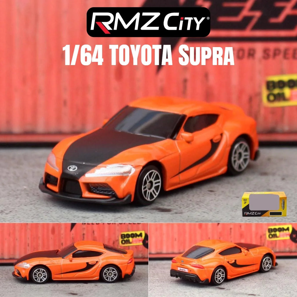 1/64 RMZ CiTY Diecast Toy Car Model Miniature 3-inch Free Wheels Collection Suitable for Hot Wheels Gift for Children Boys Kid