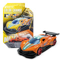 1:64 Magic Color Changing Racing Car Model Temperature Sensitive Inertia Pull Back Cars Toys Crash-Resistant Durable Boys Gift