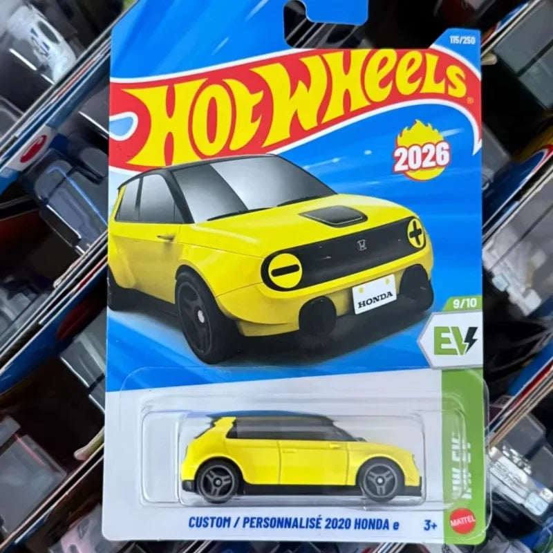 Genuine Hot Wheels 2026 E 1/64 Mainline Series Case Simpsons Pagani Audi Mazda Dodge Collectible Diecast Vehicle Model Toy Car