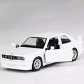 1/36 Scale BMW M3 1987 Toy Car Models Alloy Diecast Doors Opened Pull Back Retro Vehicle Models for Kids Boys Gifts Collection
