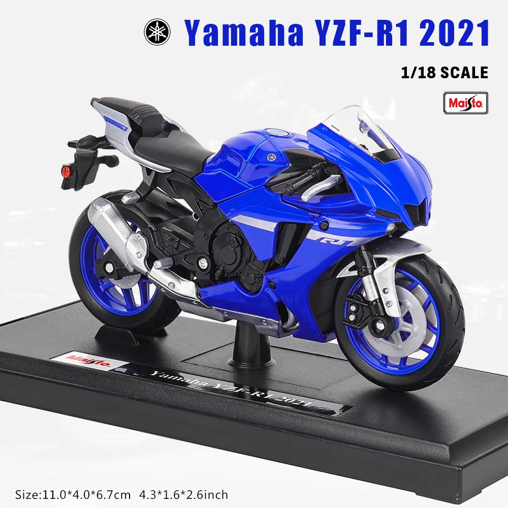 Maisto 1:18 YAMAHA MT-07 MT-10 Ducati Kawasaki KTM Suzuki BMW Multiple models Ultra Limited Alloy Motorcycle Model Toy Car