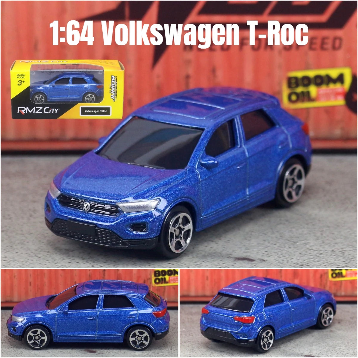 1/64 RMZ CiTY Diecast Toy Car Model Miniature 3-inch Free Wheels Collection Suitable for Hot Wheels Gift for Children Boys Kid