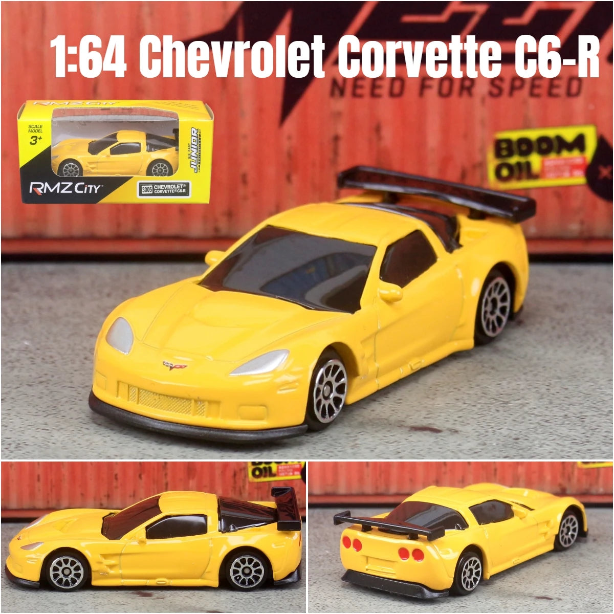 1/64 RMZ CiTY Diecast Toy Car Model Miniature 3-inch Free Wheels Collection Suitable for Hot Wheels Gift for Children Boys Kid