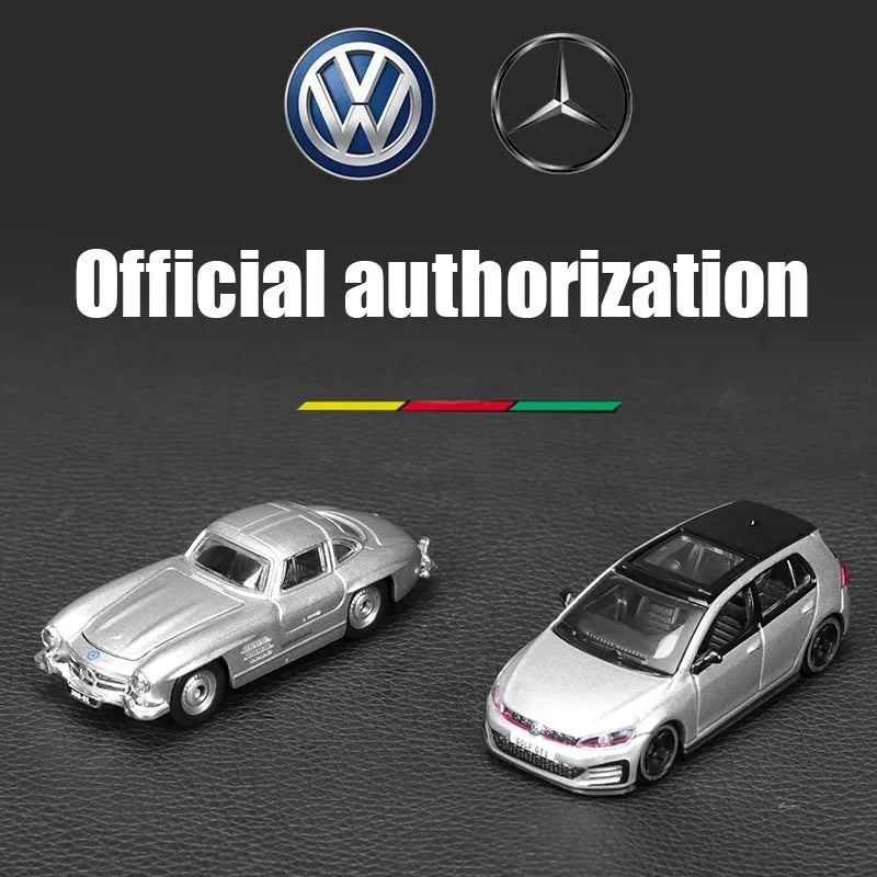 Bburago 1:64 GOLF GT 2017 2020 mustang shelby gt500 Car Model Collection Kids Xmas Gift Toys for Boys Ferrari  Benz Volkswagen
