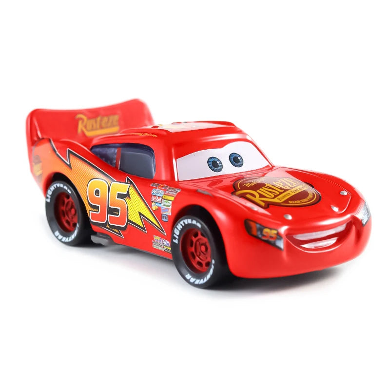 Disney Pixar Cars Toy Lightning McQueen Series 1:55 Diecast Model Basic Styles And Plated Version Children's Alloy Toy Car