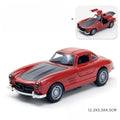 Boys Alloy Car Toy Realistic Racing Sports Car Pullback Gift Model Vehicle Toy Car Simulation Car Boys Playset