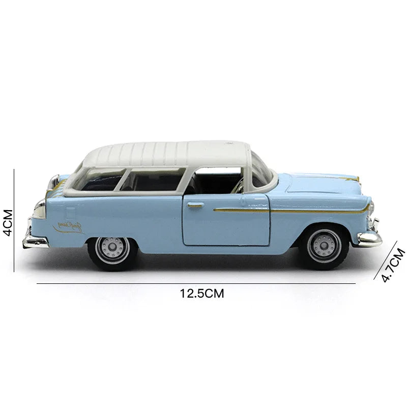 1:32 Alloy Classic Car Model Toy Car Decoration Pull-Back Car Model Die Cast Car Model Toy
