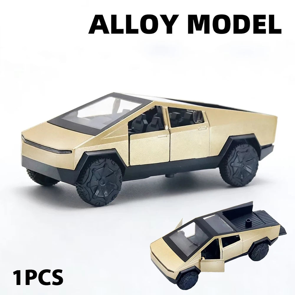 1:36 Collection Truck Alloy Simulation Toy Car Metal Model Diecasts Vehicles Pickup Car Decoration Kid Boys Toys Christmas Gifts