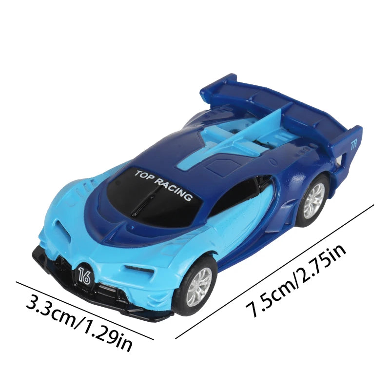 Analog Slot Car For Carrera Go  Scalextric 1 64 1/64 1:64 Scale Electric High Speed Race Track Polizei Racing Cars Vehicle Toy