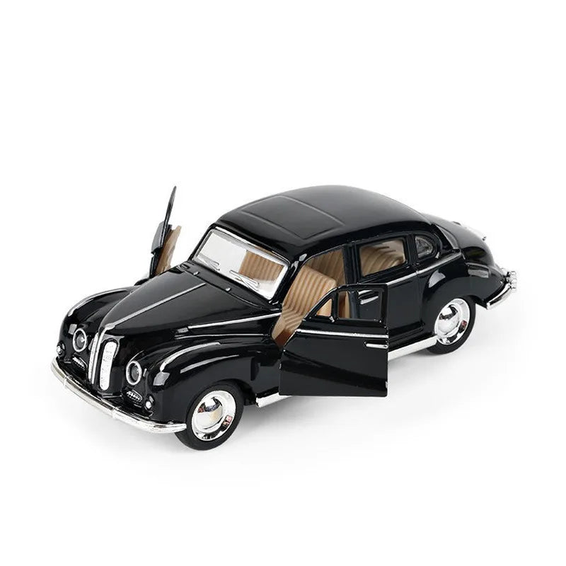 1:32 Alloy Classic Car Model Toy Car Ornaments Pull-Back Car Model Toy Die-Cast Educational Toy