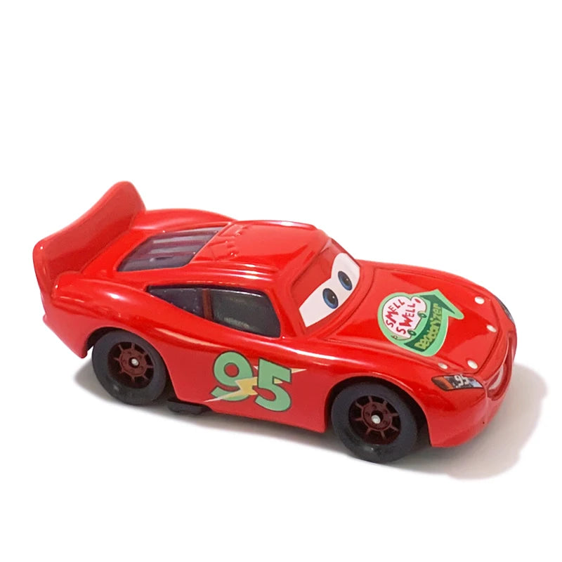 Disney Pixar Cars Toy Lightning McQueen Series 1:55 Diecast Model Basic Styles And Plated Version Children's Alloy Toy Car