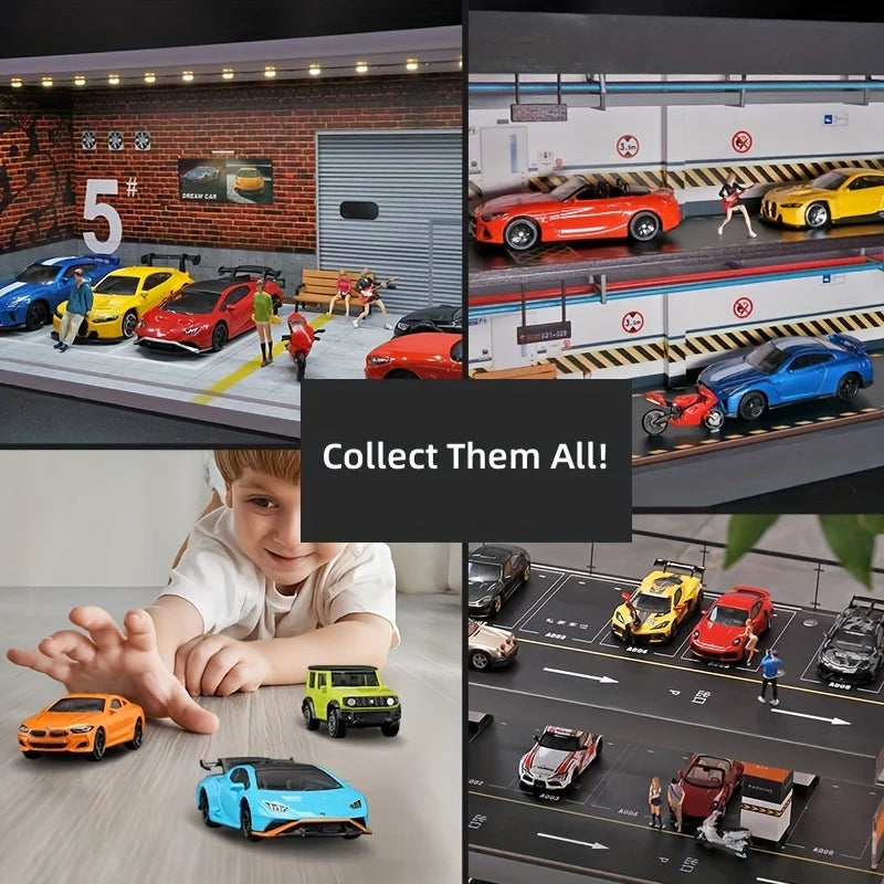 CCA 1/64 Toy Car Model Suitable For Hot Wheels & MINIGT 1:64 F1 Pagani Lamborghini BMW Audi Porsche TOYOTA Nissan Volkswagen