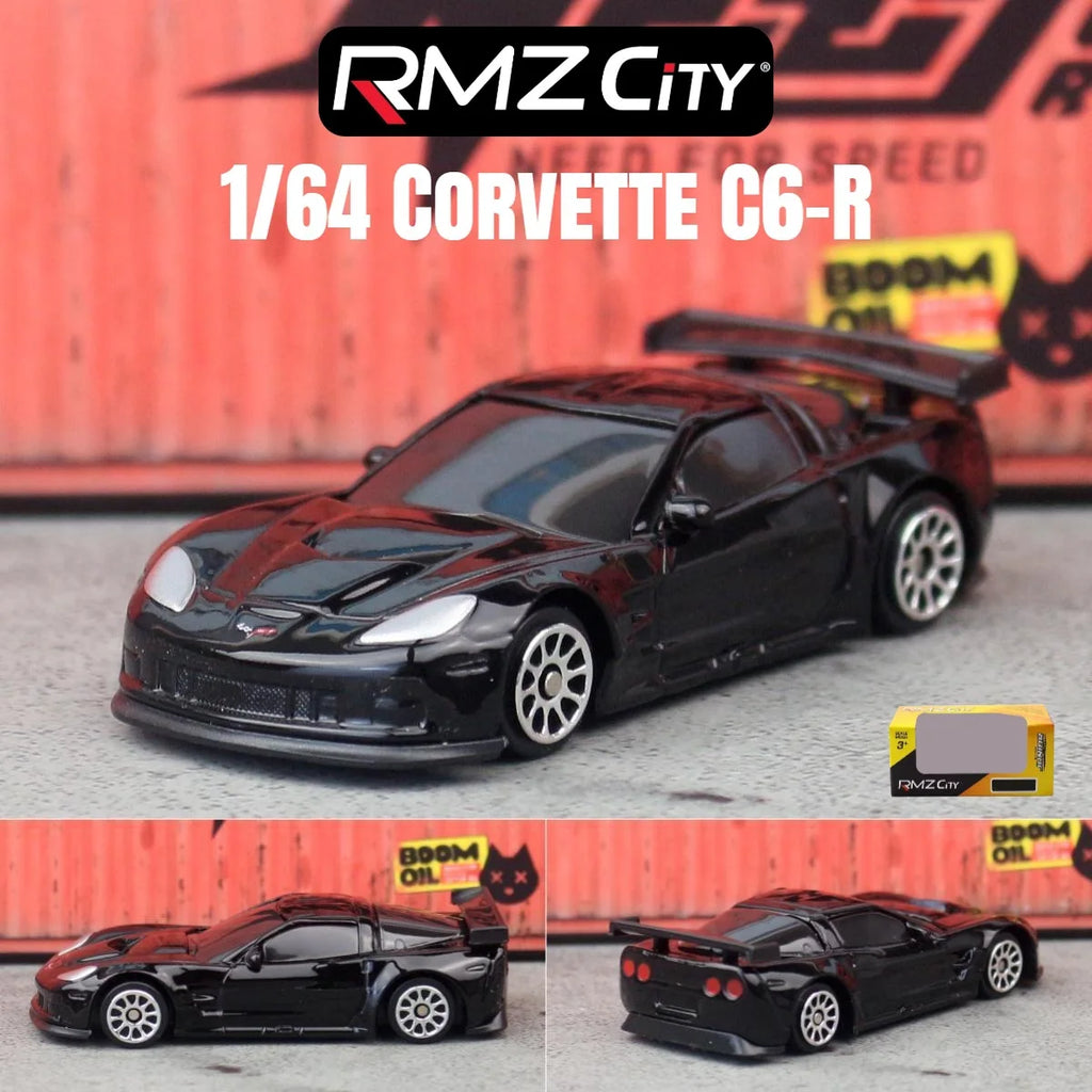 1/64 RMZ CiTY Diecast Toy Car Model Miniature 3-inch Free Wheels Collection Suitable for Hot Wheels Gift for Children Boys Kid