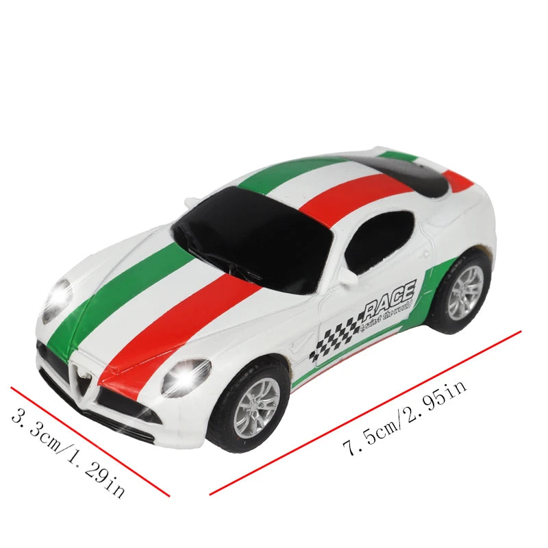 Analog Slot Car For Carrera Go  Scalextric 1 64 1/64 1:64 Scale Electric High Speed Race Track Polizei Racing Cars Vehicle Toy