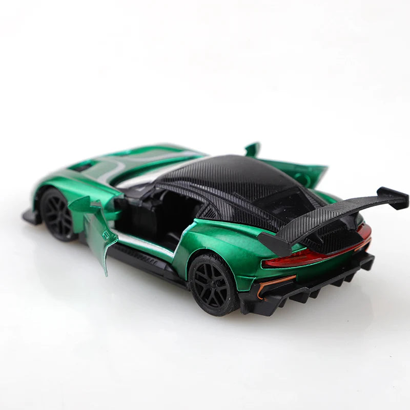 (Bagged) 1:36 Martin Alloy Racing Car, 1.36 scale simulated alloy pullback racing car, boy's toy, simulated racing car