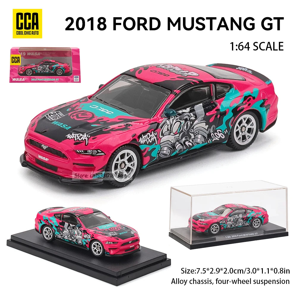 MSZ CCA 1:54~64 Mini model Volkswagen Ford BMW Lamborghini classic car static model alloy die-casting collection gift toy
