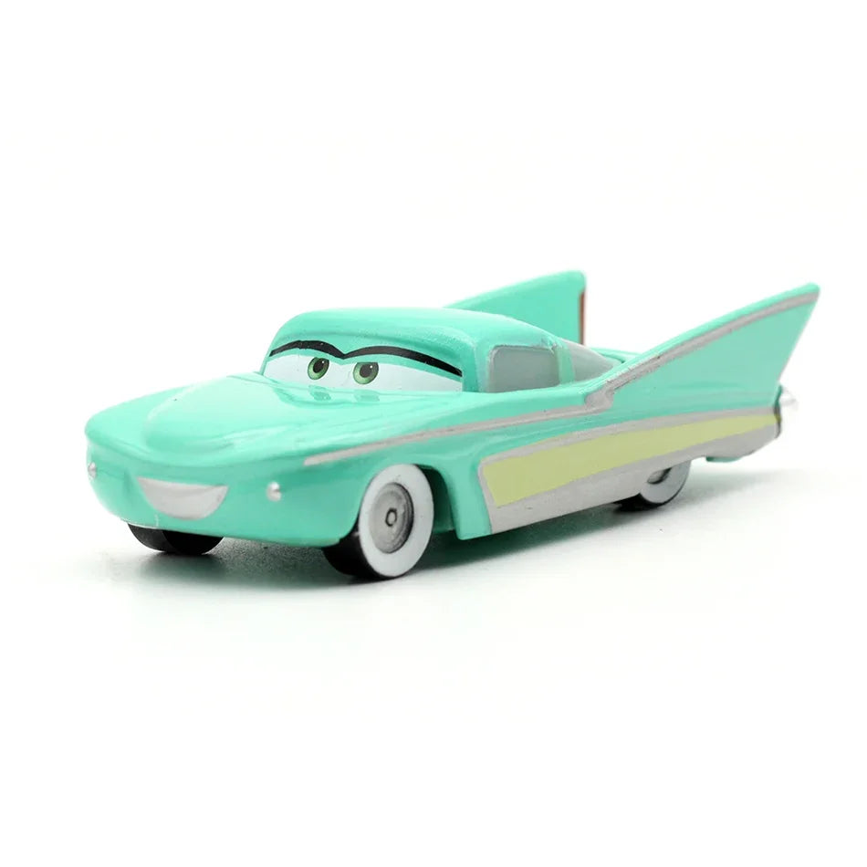 2026 NEW Disney Pixar Car Lightning McQueen The King Mater 1:55 Diecast Metal Alloy Model Car Toy for Kids Birthday Gift New Yea
