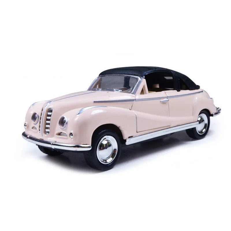 1:32 Alloy Classic Car Model Toy Car Ornaments Pull-Back Car Model Toy Die-Cast Educational Toy