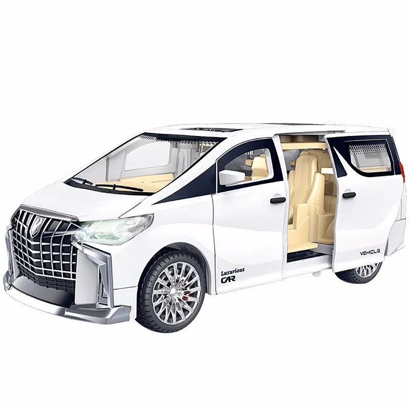 Children's Inertia Pull back Car Toy with Lighting Sound Simulation Commercial Car Model Boy Gift Toy Car Kids Holiday Gift