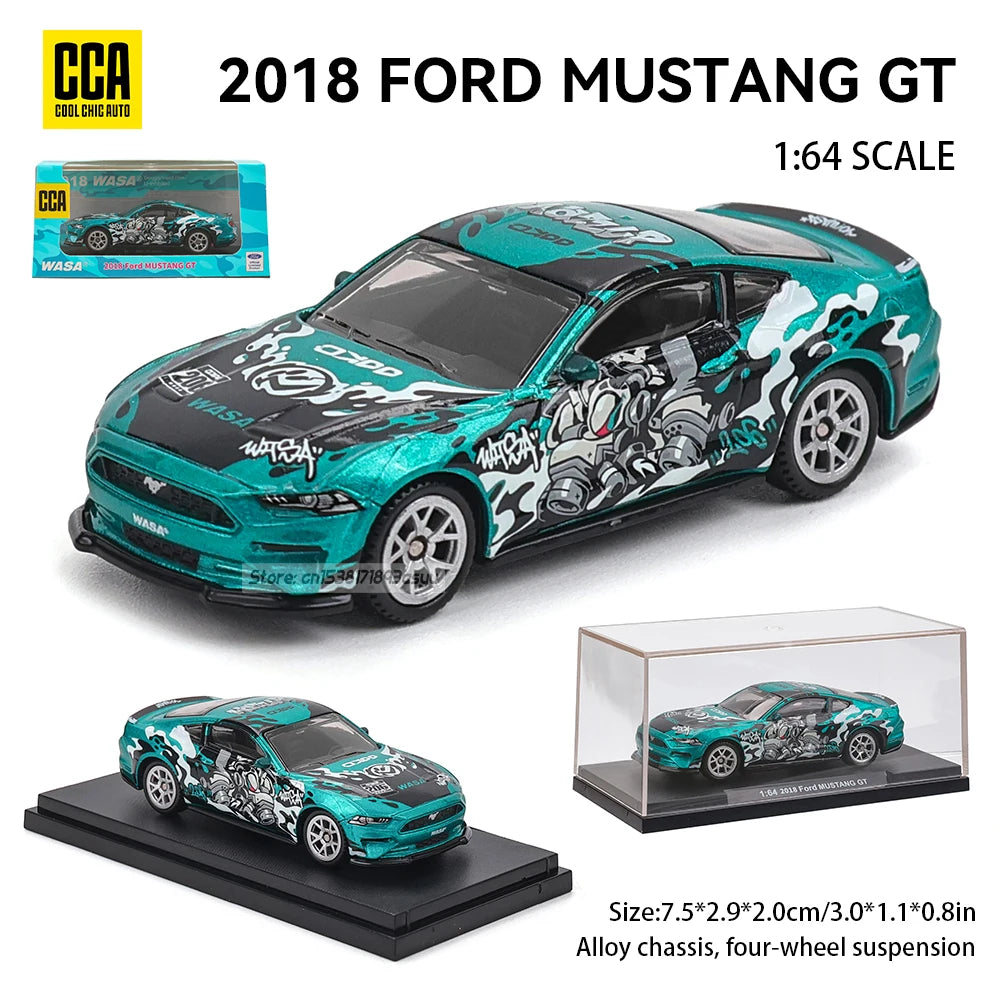 MSZ CCA 1:54~64 Mini model Volkswagen Ford BMW Lamborghini classic car static model alloy die-casting collection gift toy