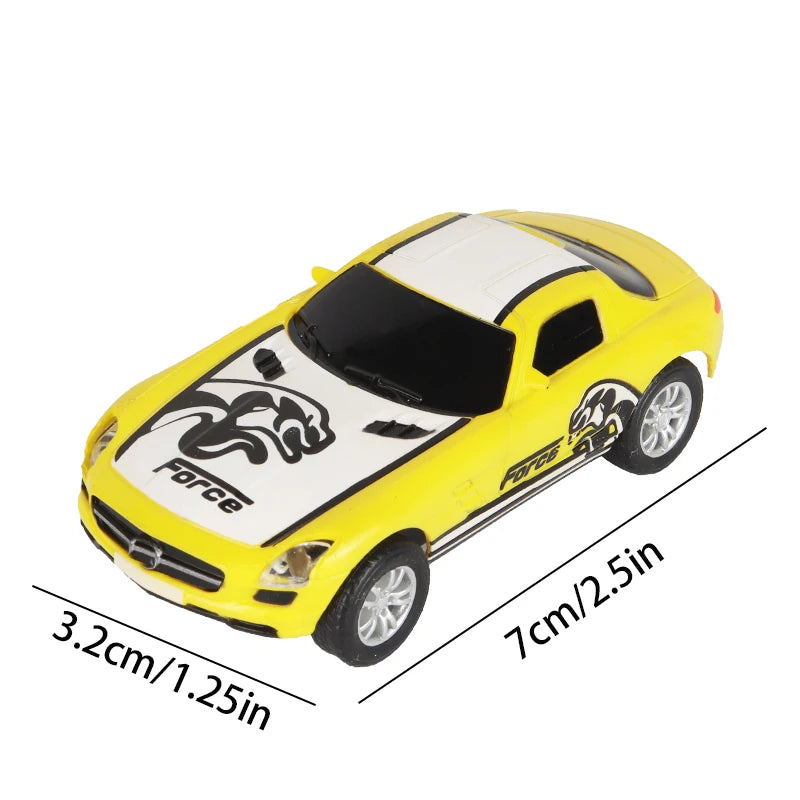 Analog Slot Car For Carrera Go  Scalextric 1 64 1/64 1:64 Scale Electric High Speed Race Track Polizei Racing Cars Vehicle Toy