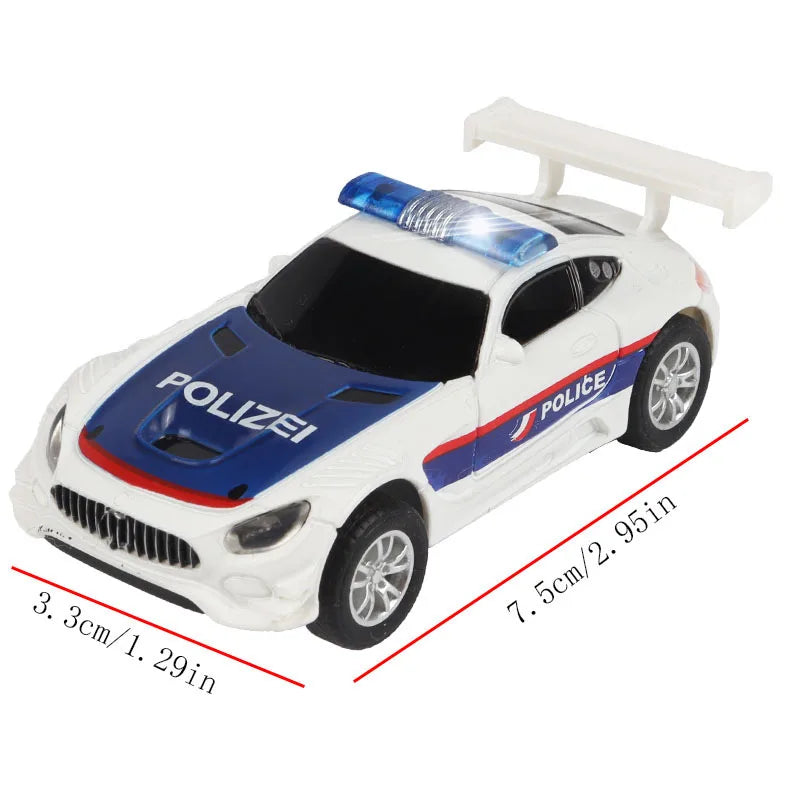 Analog Slot Car For Carrera Go  Scalextric 1 64 1/64 1:64 Scale Electric High Speed Race Track Polizei Racing Cars Vehicle Toy