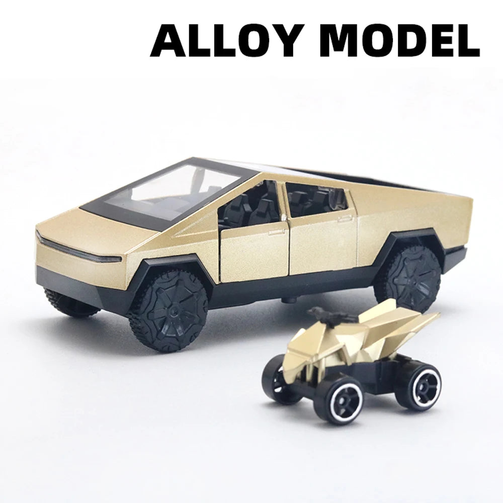 1:36 Collection Truck Alloy Simulation Toy Car Metal Model Diecasts Vehicles Pickup Car Decoration Kid Boys Toys Christmas Gifts