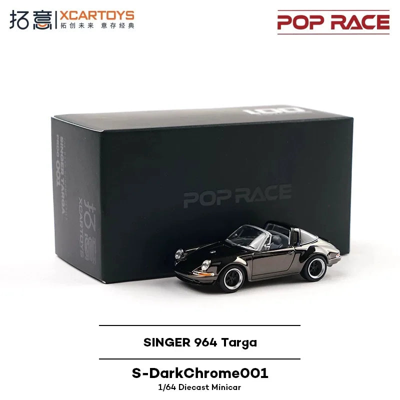 Xcartoys x Pop Race 1:64 EVA RT TYPE-08 087X PANDEM S13 SINGER SKYLINE GTR V8 DRIFT Diecast Model Car