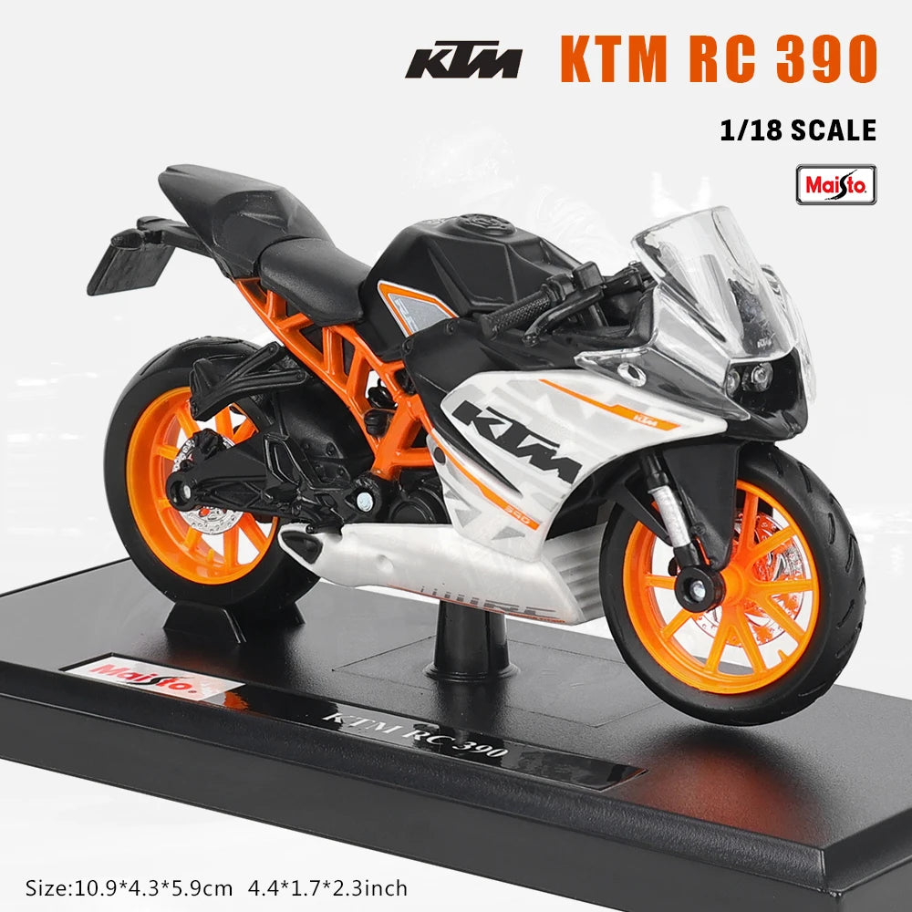 Maisto 1:18 YAMAHA MT-07 MT-10 Ducati Kawasaki KTM Suzuki BMW Multiple models Ultra Limited Alloy Motorcycle Model Toy Car