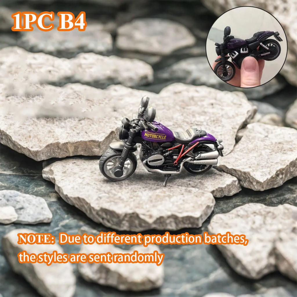 1PCS Motorcycle Model Toys Mini Vehicles Decoration Accessories for Boy Gift Alloy Car Children Birthday Gifts