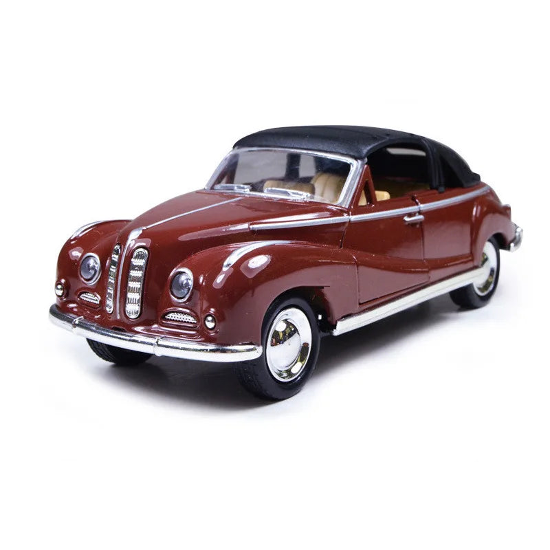 1:32 Alloy Classic Car Model Toy Car Ornaments Pull-Back Car Model Toy Die-Cast Educational Toy