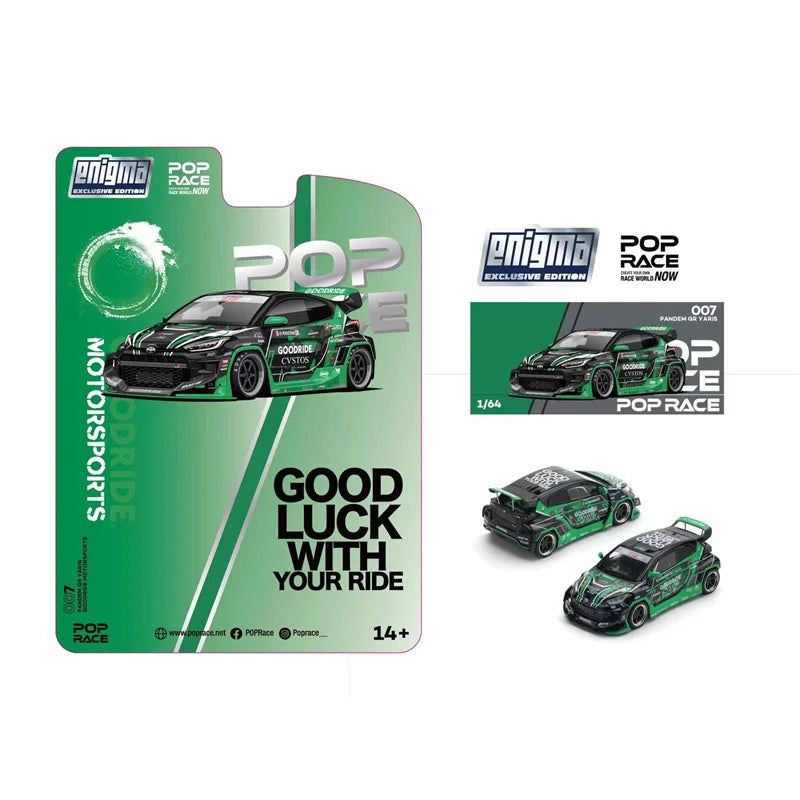 Xcartoys x Pop Race 1:64 EVA RT TYPE-08 087X PANDEM S13 SINGER SKYLINE GTR V8 DRIFT Diecast Model Car
